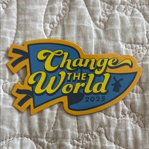 Dutch Bros Change the World 2025 Graduate Sticker